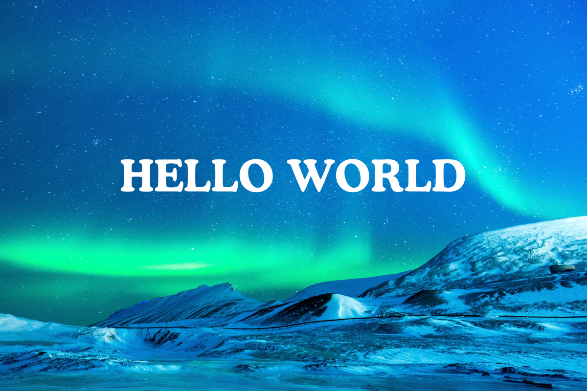 Featured image for Hello World